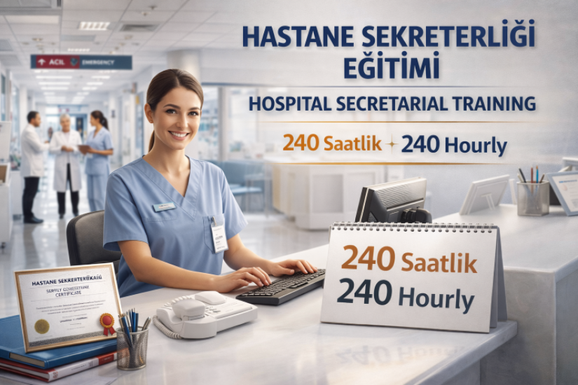 240 Saatlik Hastane Sekreterliği Sertifika Programı
