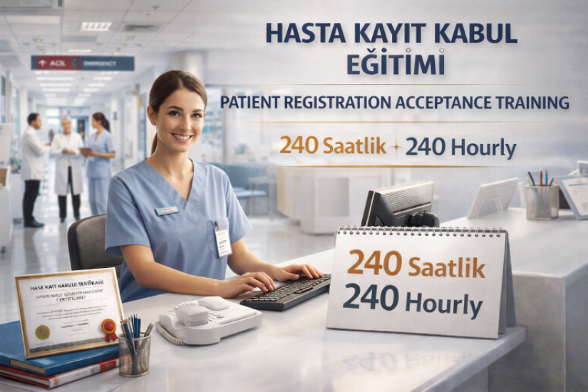 240 Saatlik Hasta Kayıt Kabul Sertifika Programı